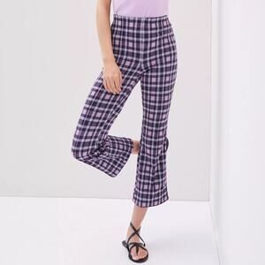 Anthropologie Maeve Cropped Flare Pants Size XS NWT